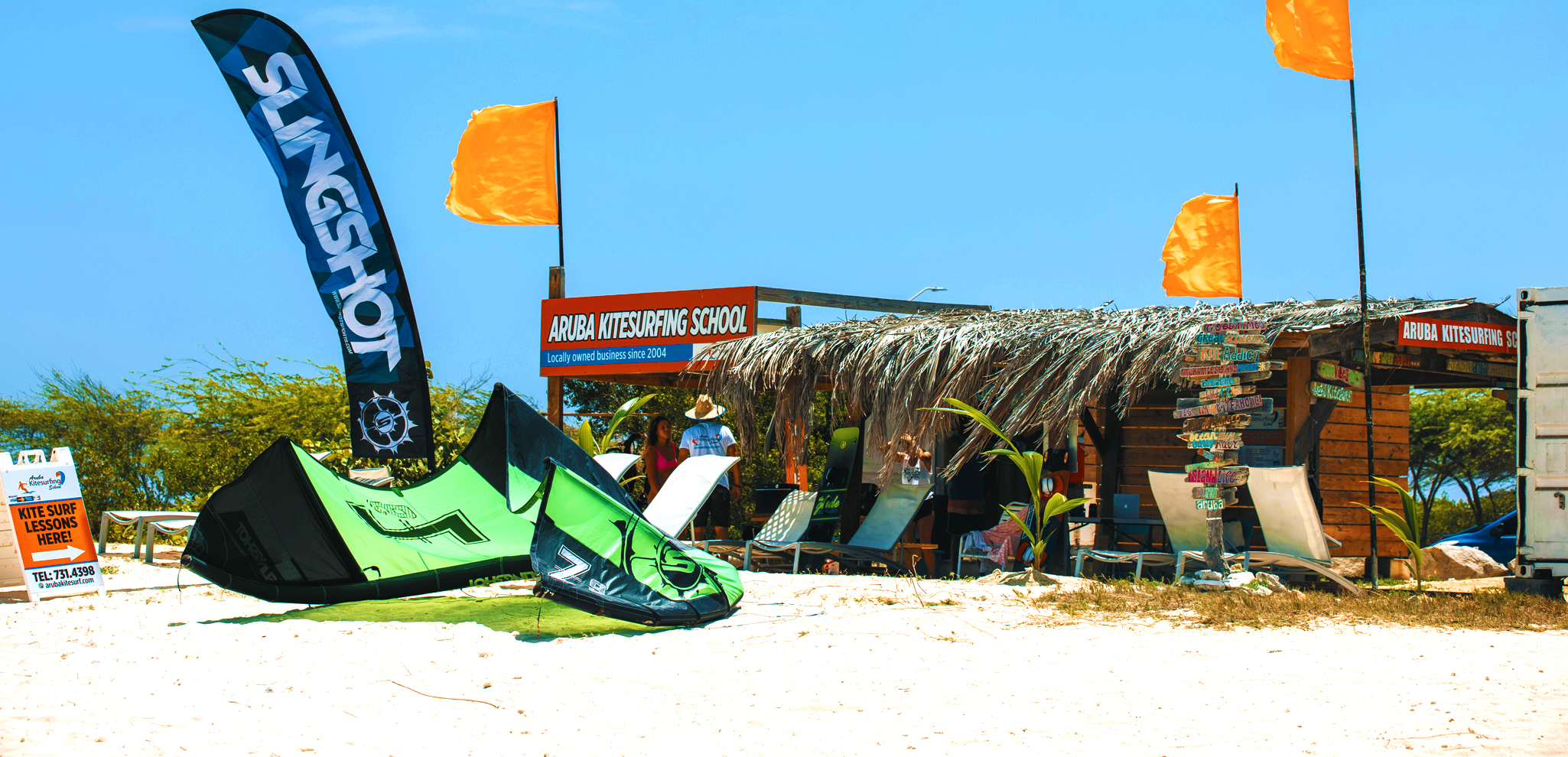Aruba Kitesurfing School Hut